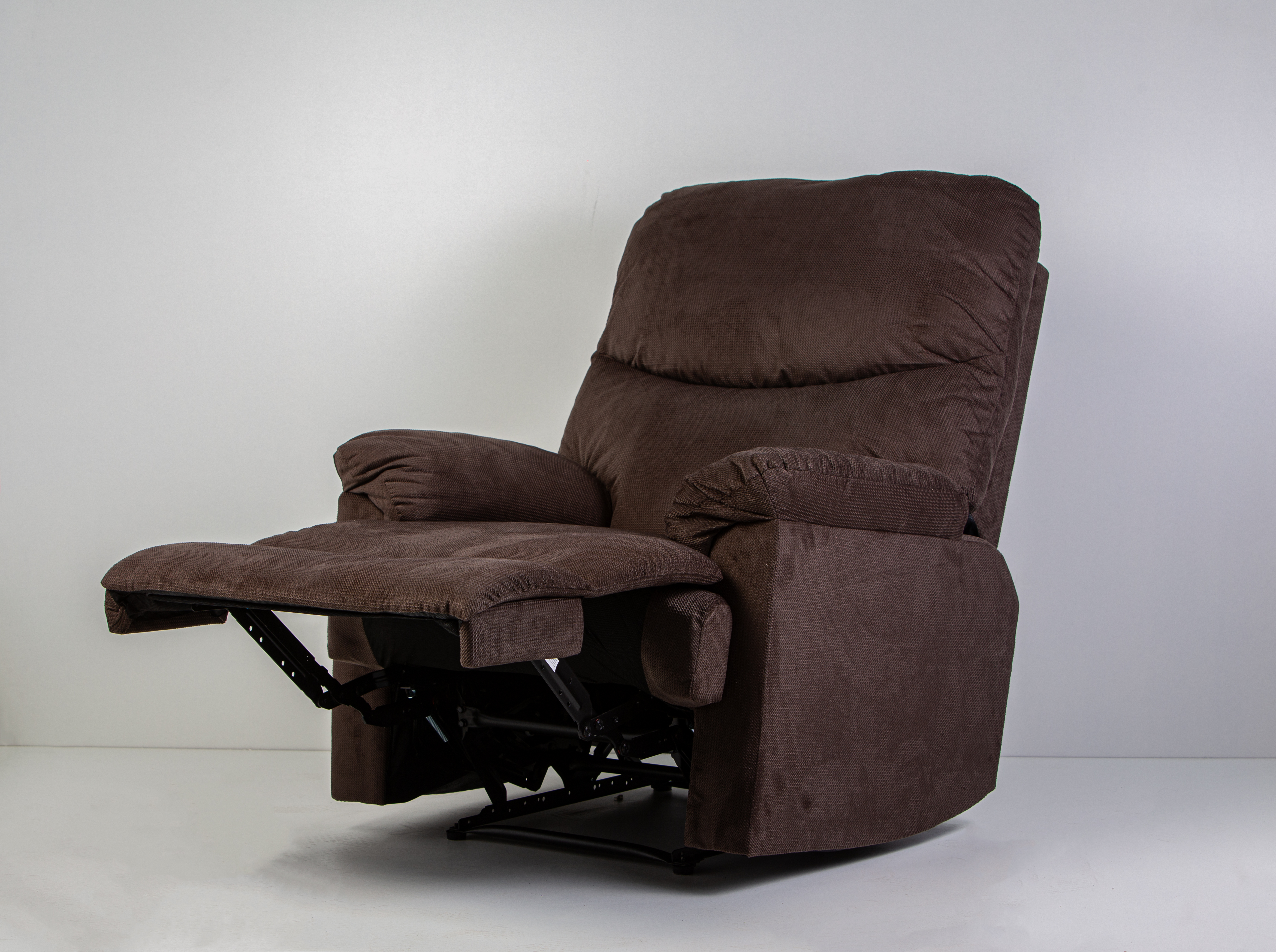 SILLON RECLINER SEDONA TEXTIL CAFÉ OSCURO  R9149F-51CO (84 x 76 x 65cm)