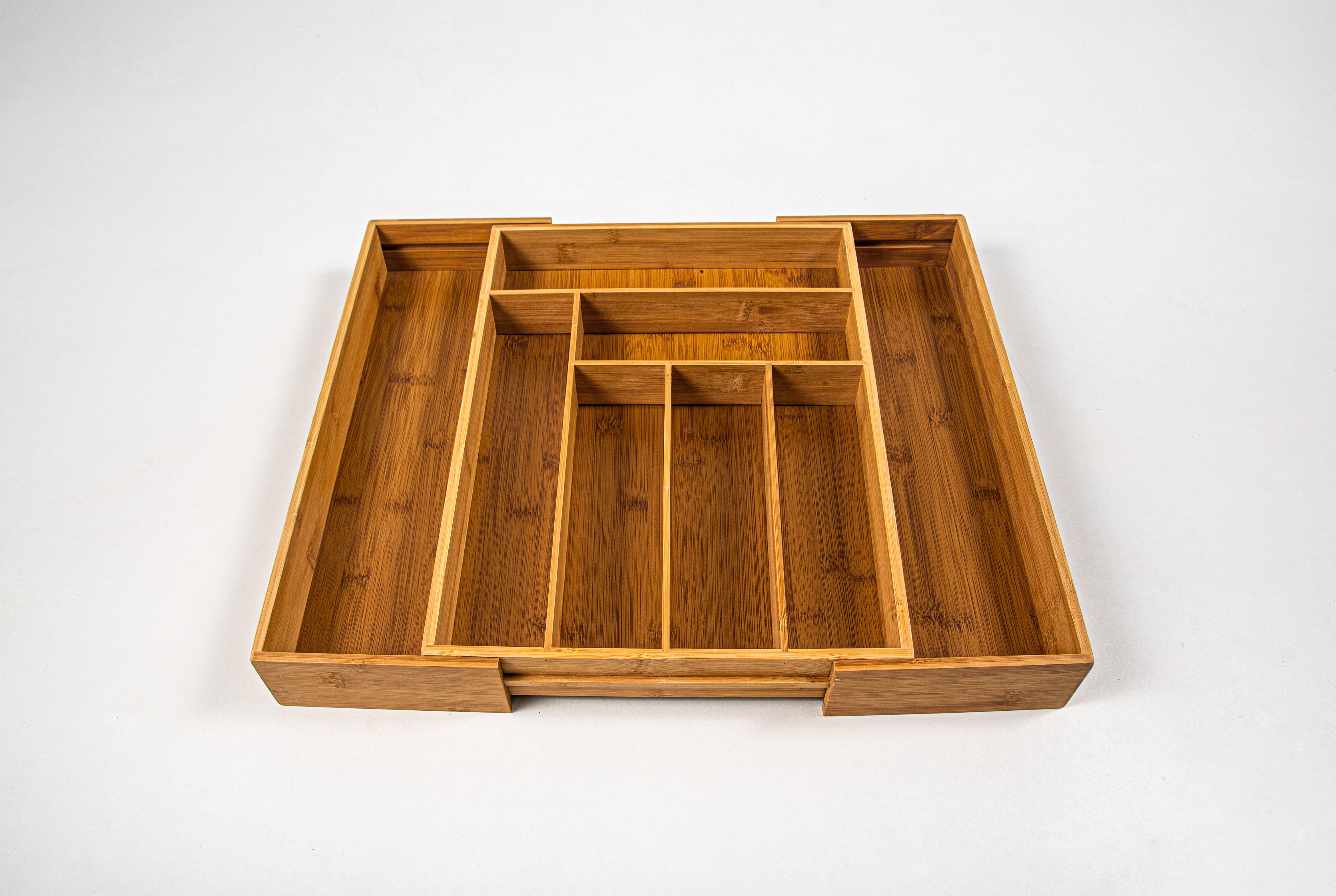 BANDEJA ORGANIZADORA CUBIERTOS MADERA MEDIANA 2HM30-1 (45 x 32cm)