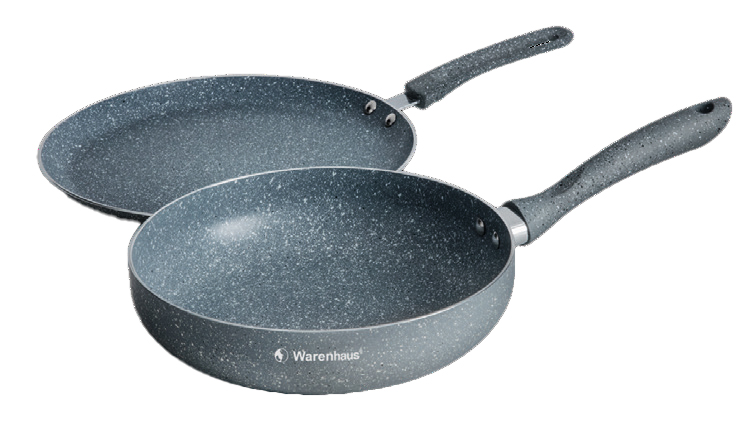 SARTEN PANKETERO GRAFITO 2PZS M29023 (24 cm / 28 cm)