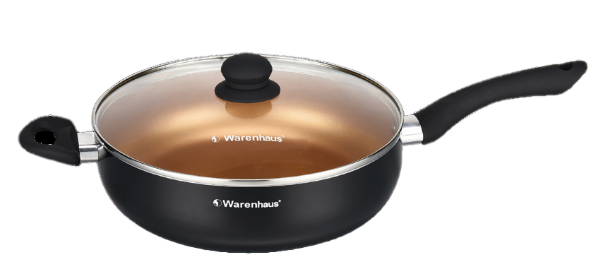 SARTEN INFINITO CON TAPA NEGRO M33379 (28cm)