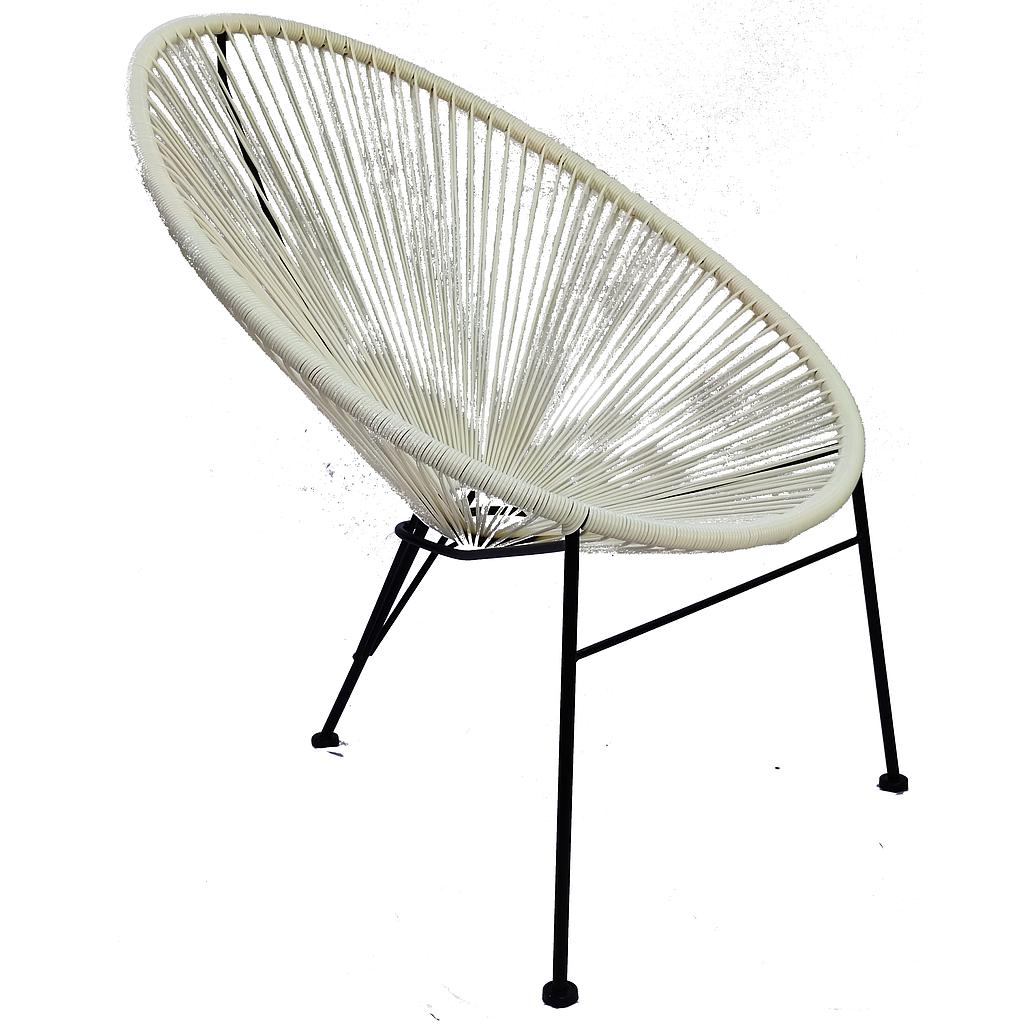 SILLA ACAPULCO BLANCO DO601W-A (73 x 85 x 83cm)