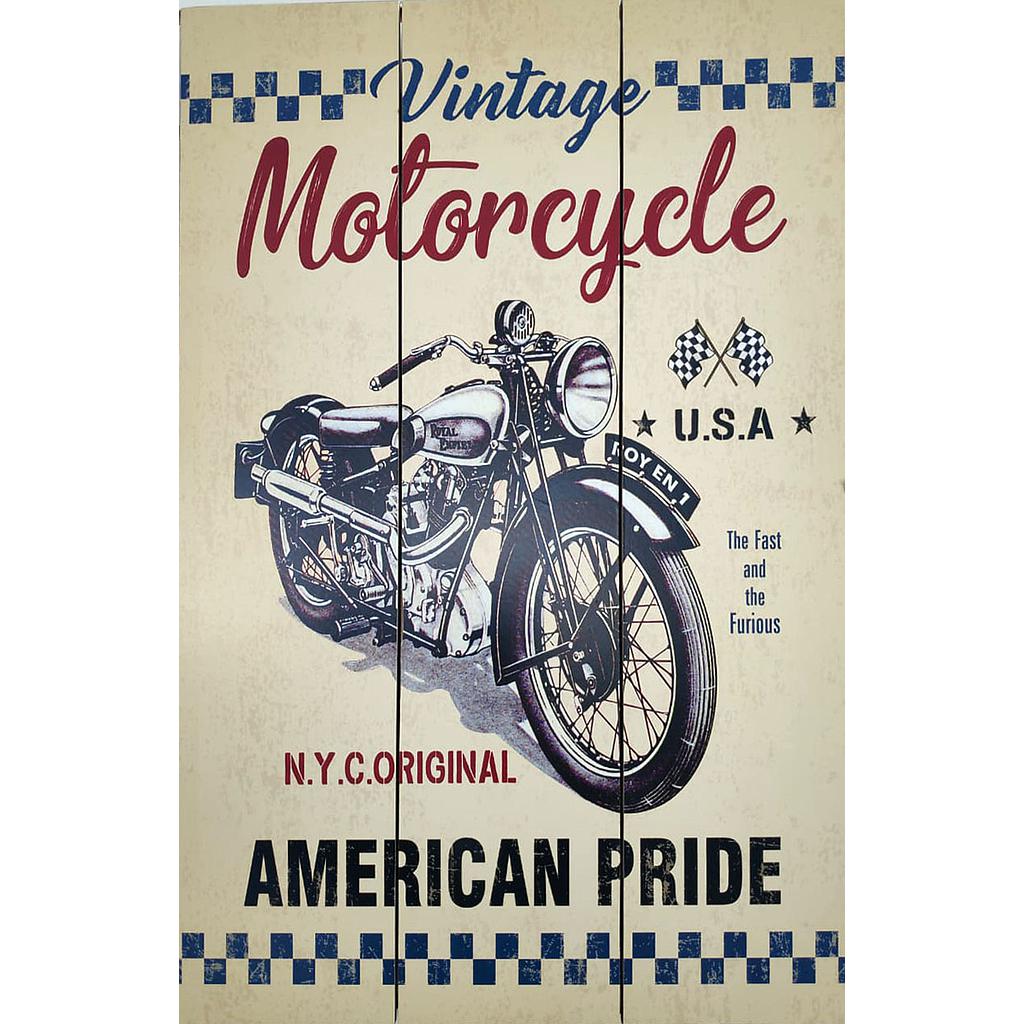 CUADRO DECORATIVO MOTORCICLE 1HM41-10MO (40 x 60cm)