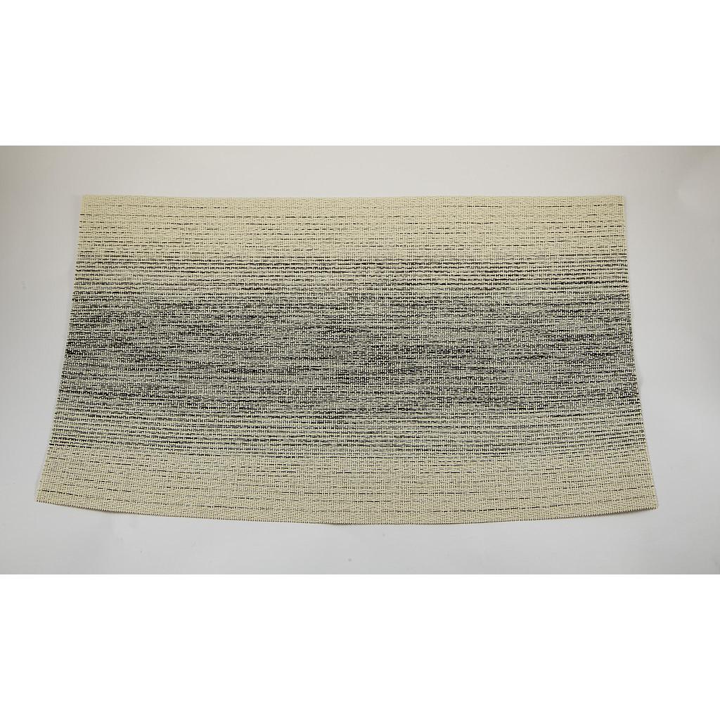INDIVIDUAL RECTANGULAR DEGRADE BEIGE CLARO CAFE 2HM42-10BC (30 x 45cm)