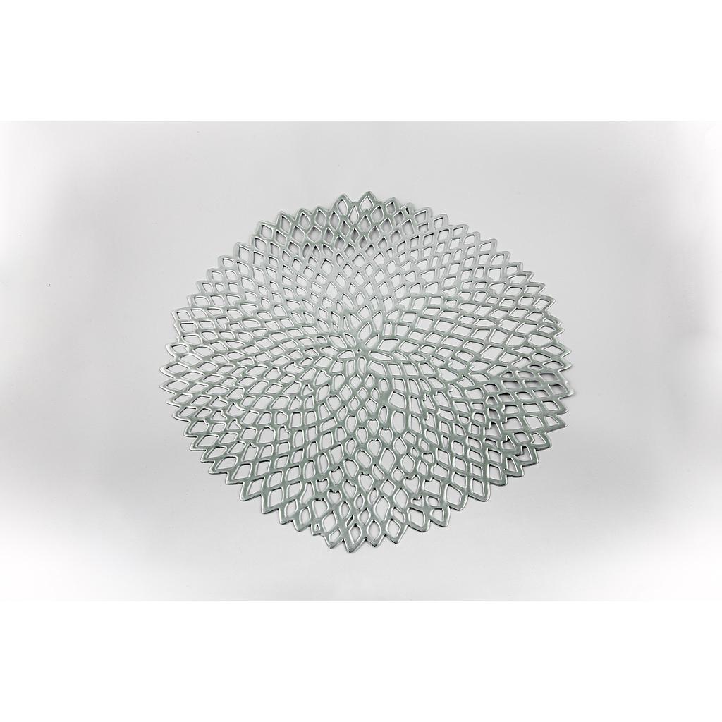 INDIVIDUAL FLOR PLATA 2HM42-7PL (38cm)