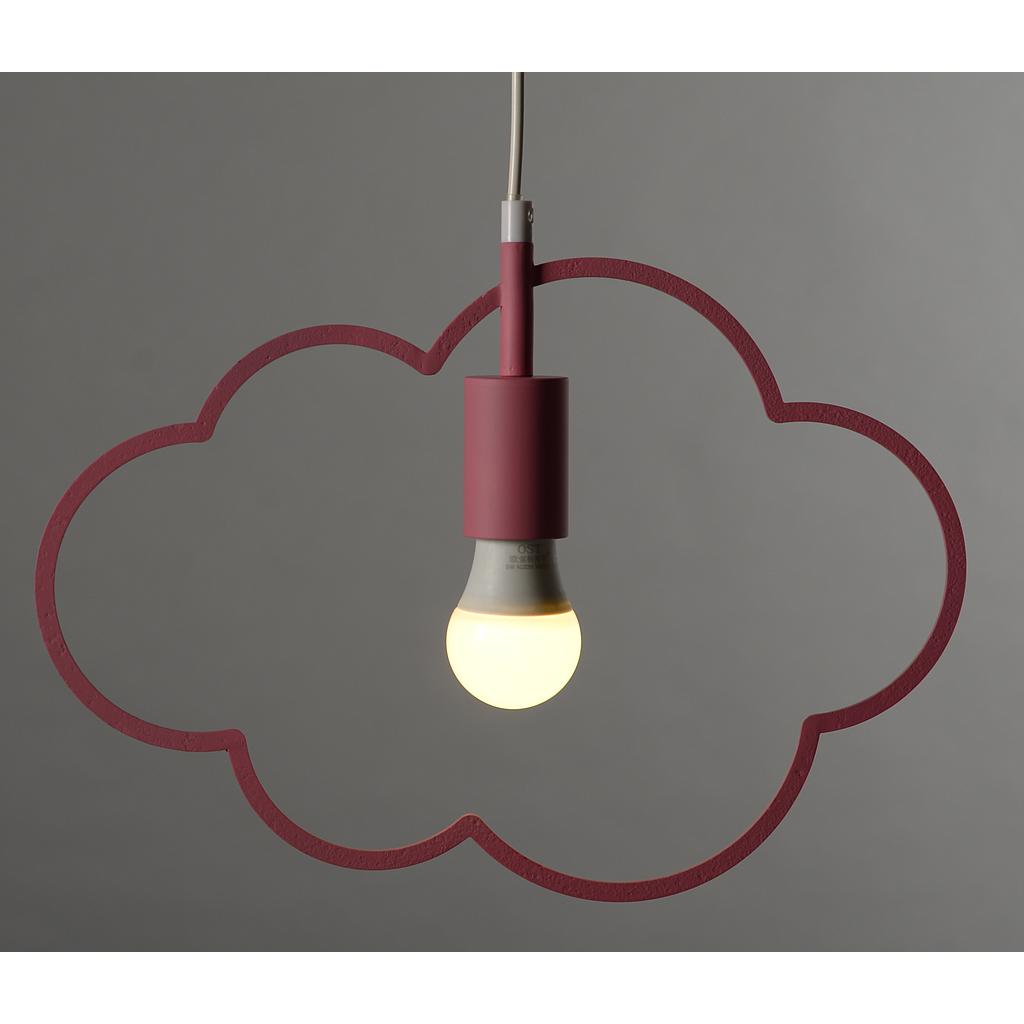 LAMPARA TECHO TAK ROJO TL-1095P (38 x 35cm)