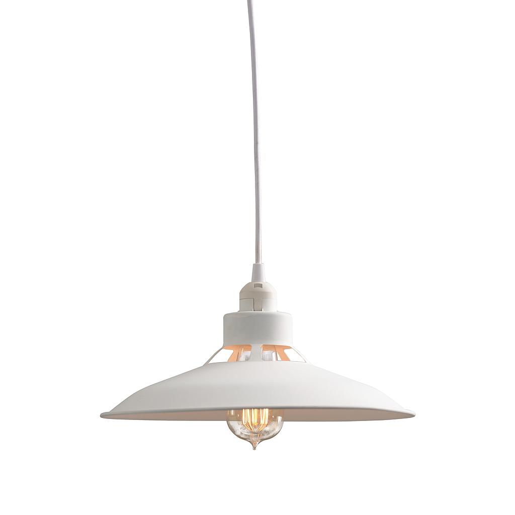 LAMPARA TECHO TAK BLANCA TL-1107P E27 (31 x 31 x 10cm)