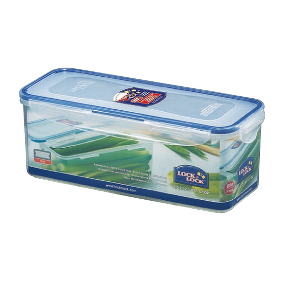 CONTENEDOR ALIMENTOS DIVISOR LARGO HPL844 (2000ml)