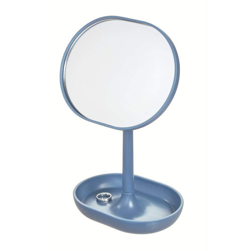 ESPEJO PEDESTAL AZUL INTER 28836 (16.5 x 11.4 x 25.5cm)