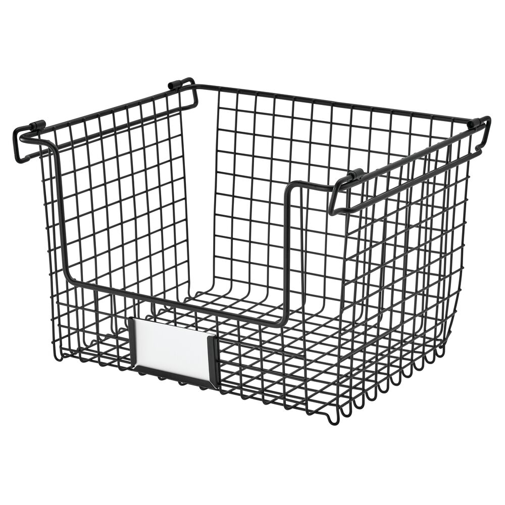 CESTA ORGANIZADORA NEGRO MATTE INTER 91007 (12 x 10cm)