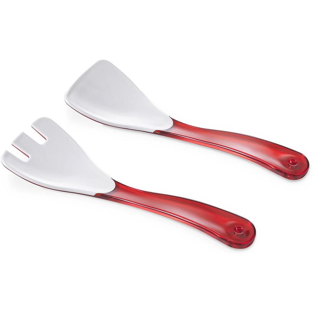 SET CUCHARONES ENSALADA 2PZS RED RUBY M3550RR