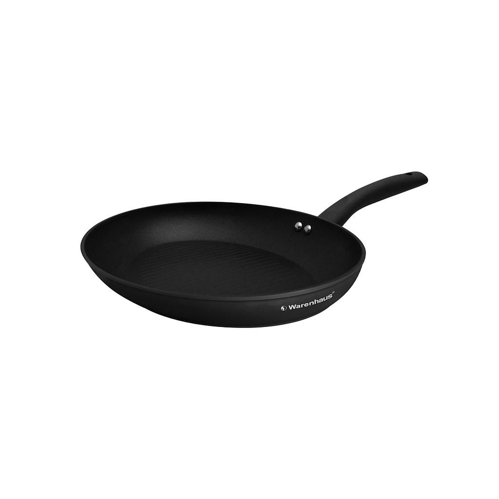 SARTEN GRILL OVALADO VULCANO WARENHAUS NEGRO M33418 (35cm)