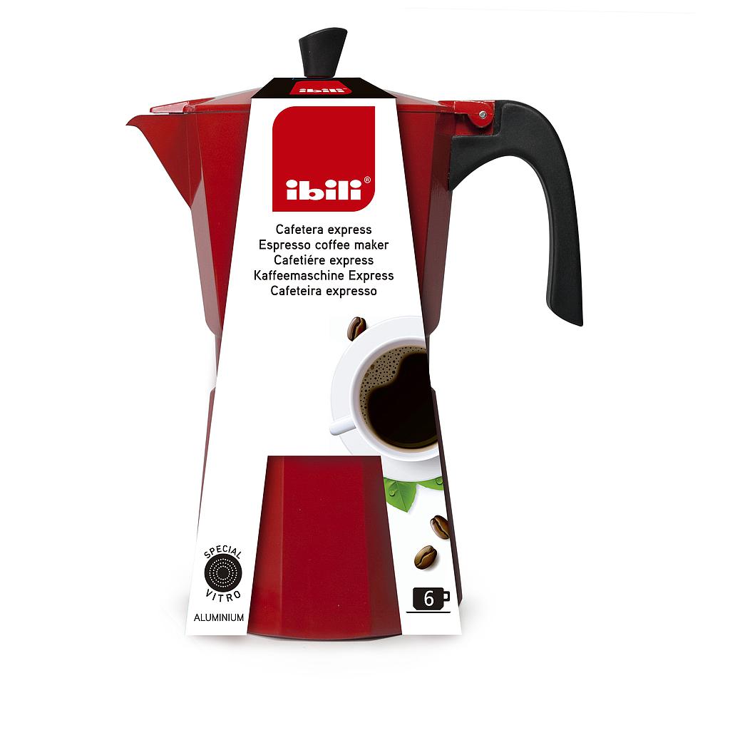 CAFETERA BAHIA RED 6 TAZAS IB 612306 