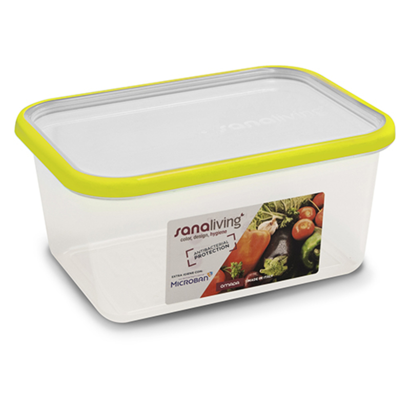 CONTENEDOR ALIMENTOS VERDE LIMA S2122VA (19 x 14 x 9cm - 1.3lt)
