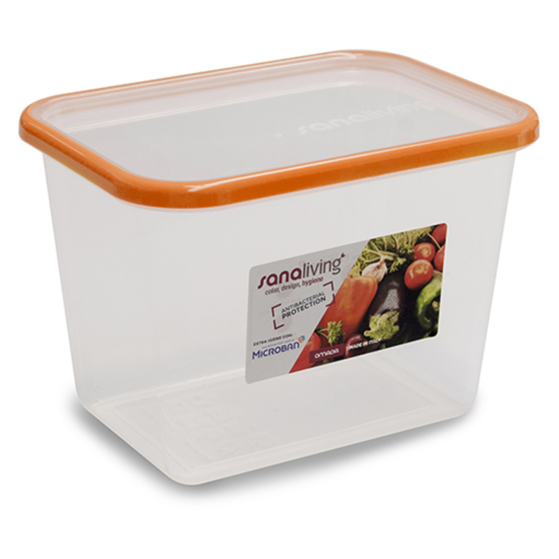 CONTENEDOR ALIMENTOS NARANJA S2123AR (19 x 14 x 13,5cm - 2.1lt)