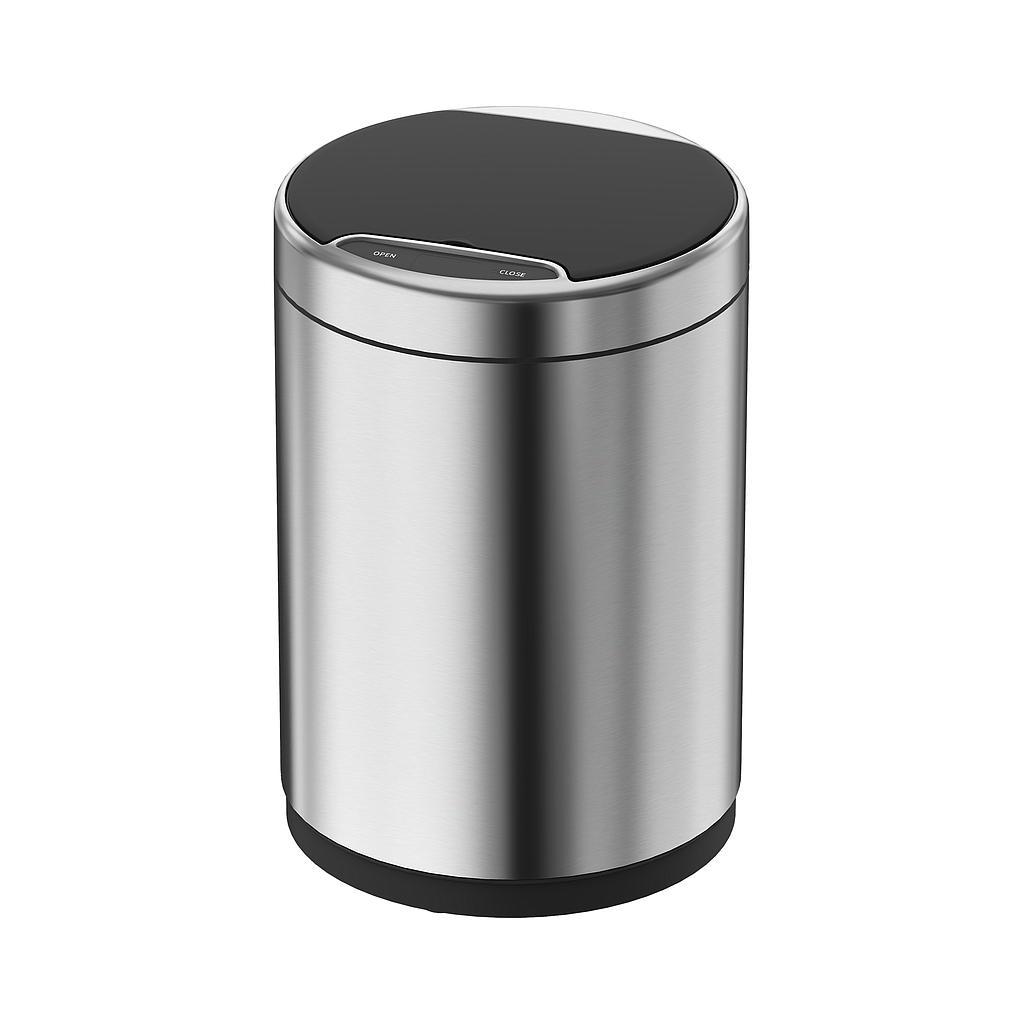 BASURERO CON SENSOR ACERO INOX MATE MIDY 9lt JH-8826MT (25 x 34.6cm)