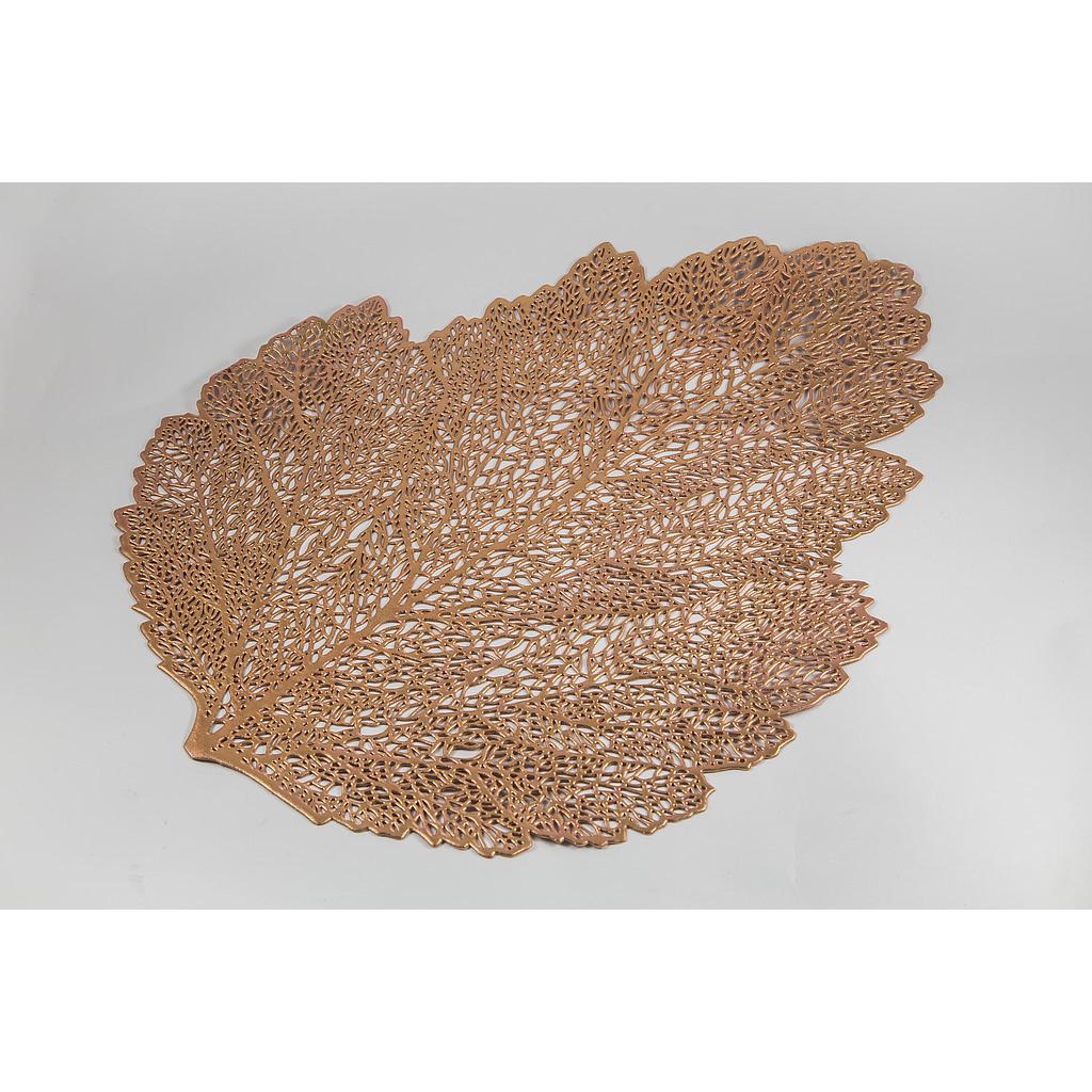 INDIVIDUAL HOJA COBRE 2HM42-8CO (47 x 36cm)