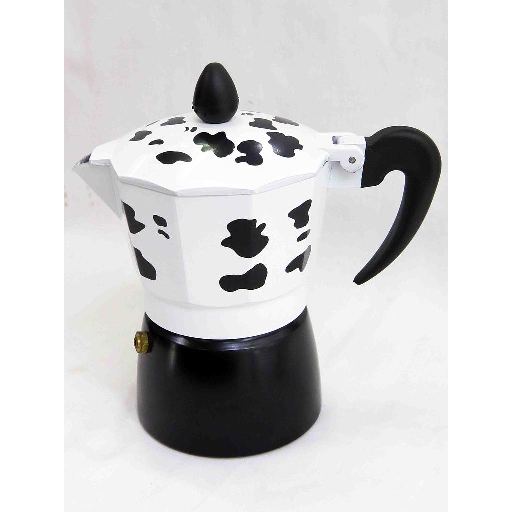 CAFETERA CLASSIC ESPRESSO ALUMINIO DISENO VACA 6 TAZAS F16390