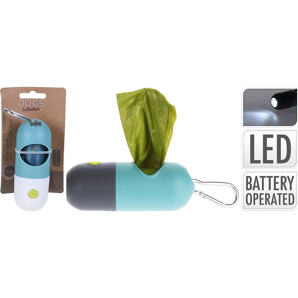 DISPENSADOR DE BOLSITAS CON LED 491002770