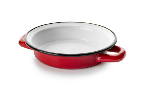 PLATO PARA HUEVOS ROJO IB 912214 (14cm)