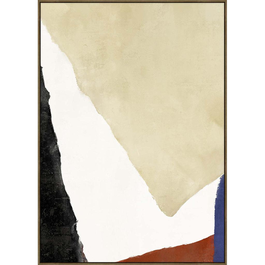 CUADRO ABSTRACTO HOJAS DE PAPEL 15302 (140 x 100cm)