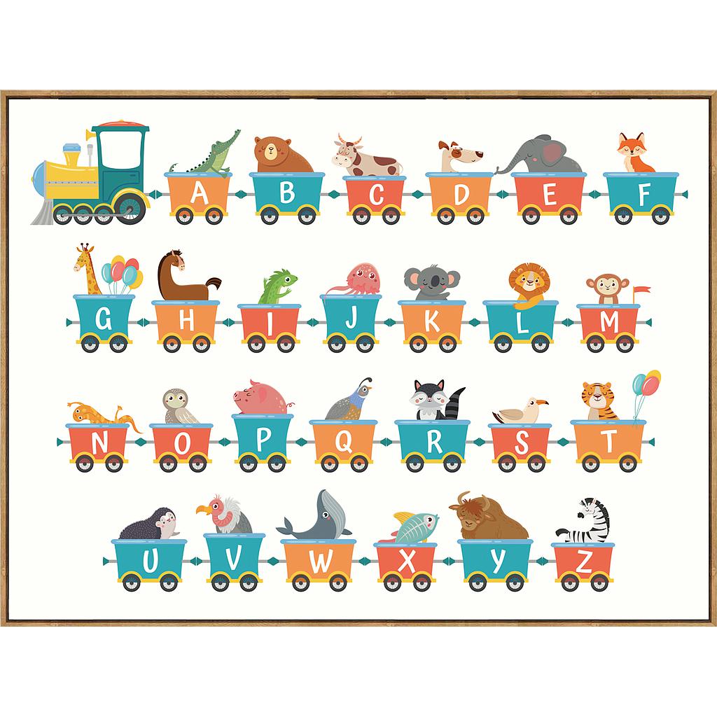 CUADRO ABC PARA NINOS 20085TV (80 x 60 x 3.5cm)