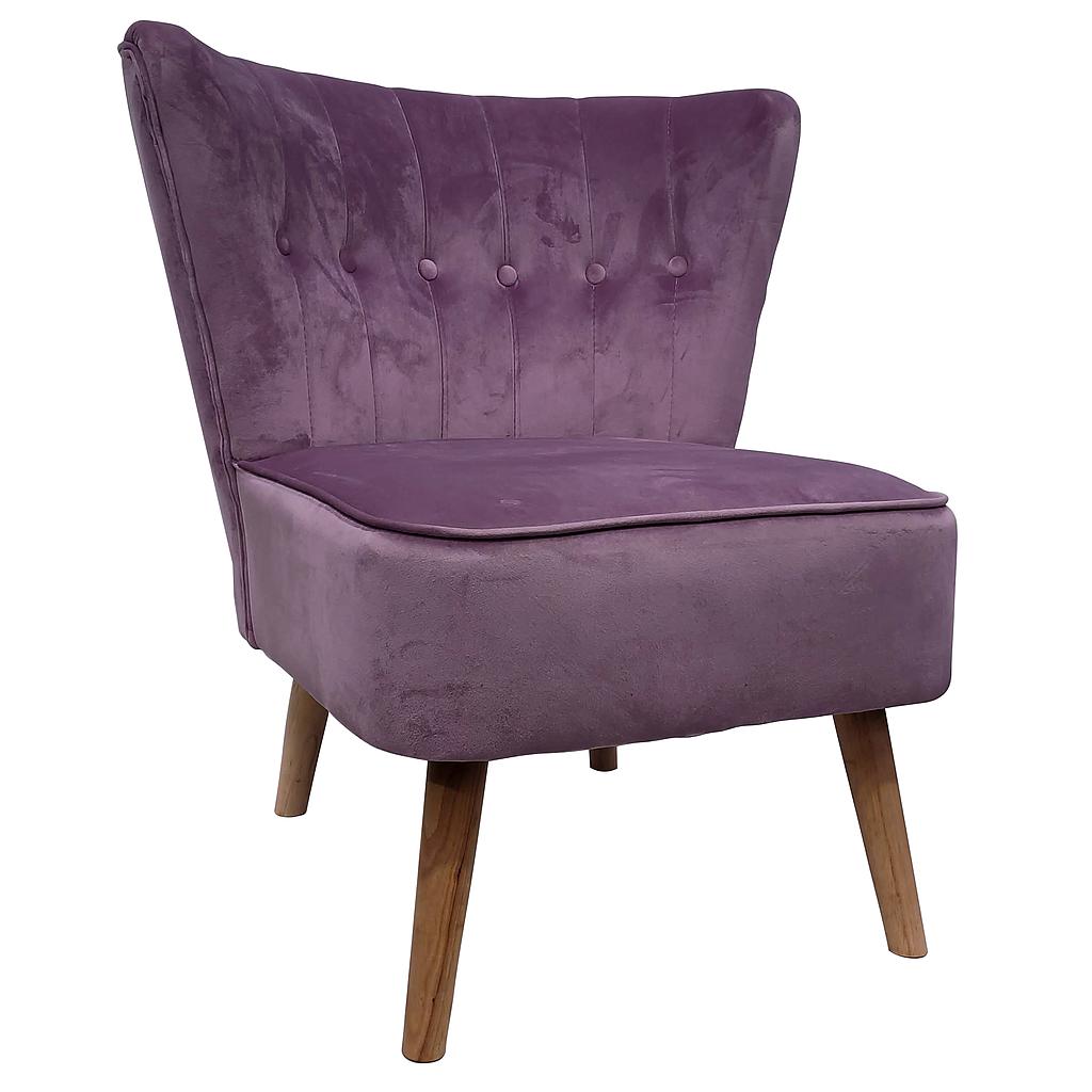 POLTRONA AMSTERDAM LILA AC068/H1522-38 (83 x 73 x 71cm)