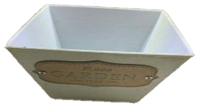 MACETA CUADRADA GARDEN 2HM9-19 (13 x X13cm)