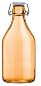 BOTELLA LELLA CON TAPA NARANJA 08262705QS (1000ml)