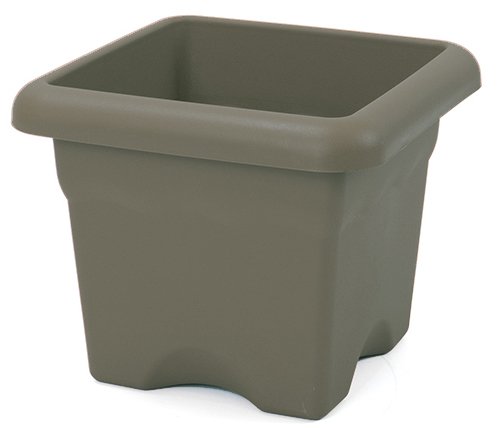 MACETA CUADRADA TERRA TAUPE 7733_TAU (33 x 33cm)