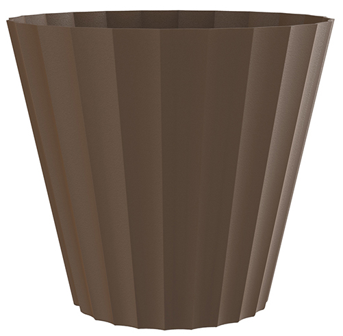 MACETA REDONDA DORIC BRONCE 89003_BRO (26 x 23cm)