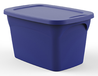 CAJA CONTENEDORA  SMART AZUL 48lt 87002_AZU (59 x 39 x 33cm)