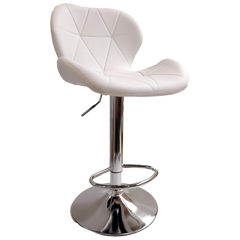 TABURETE EDISON BLANCO CS-B006BL