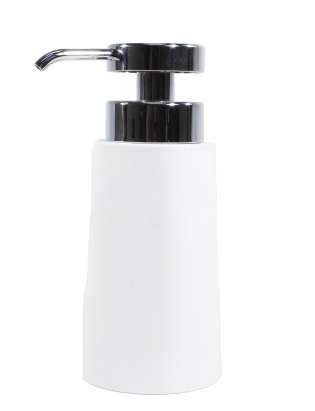 DISPENSADOR JABON BLANCO S05116 (8 x 18cm)