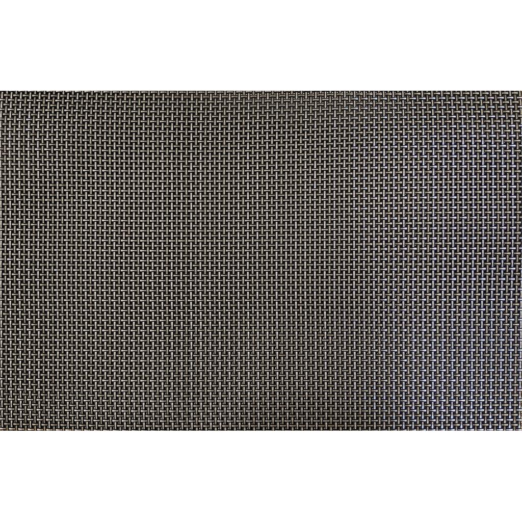 INDIVIDUAL RECTANGULAR GRIS CLARO DORADO 2HM42-9GCDO (30 x 45cm)