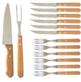 SET CUBIERTOS PARRILLEROS 14PZS 22460949