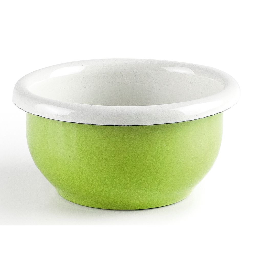 BOWL ACERO ESMALTADO VERDE LIMON IB 941603 (7cm)