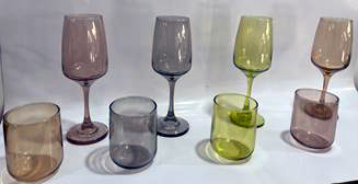 JUEGO COPAS &amp; VASOS ATOMIZADOS 12PZS VC9779E
