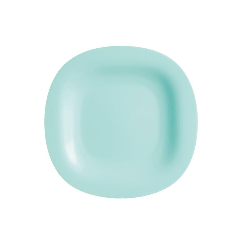 PLATO POSTRE CARINE LIGHT TURQUESA P4246 (19cm)