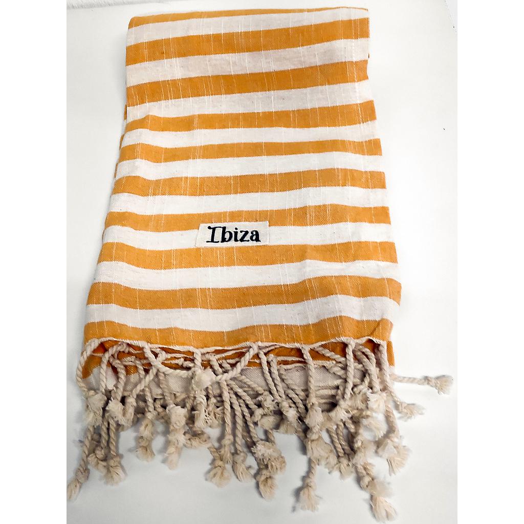 TOALLA HAMMAM ALGODON AMARILLO A35821820RO (170 x 90cm)