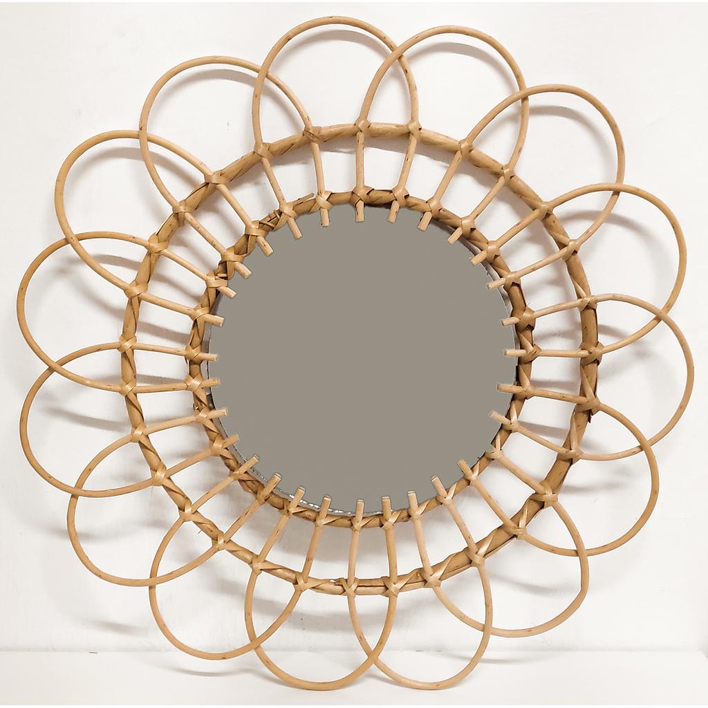 ESPEJO DECORATIVO FORMA DE FLOR HZ1970010 (49cm)