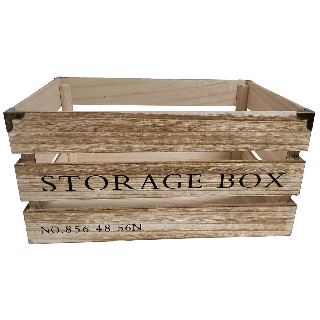 CESTA DE MADERA GRANDE KR2000100G