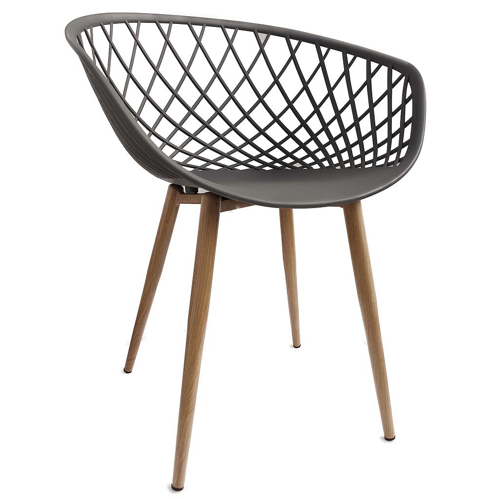 SILLA DAKAR GRIS A-30/90373GR