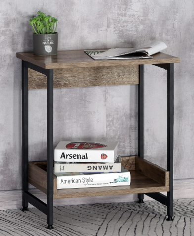 MESA AUXILIAR INDUSTRIAL DOS NIVELES BJ504058TZ (50 x 40 x 60cm)