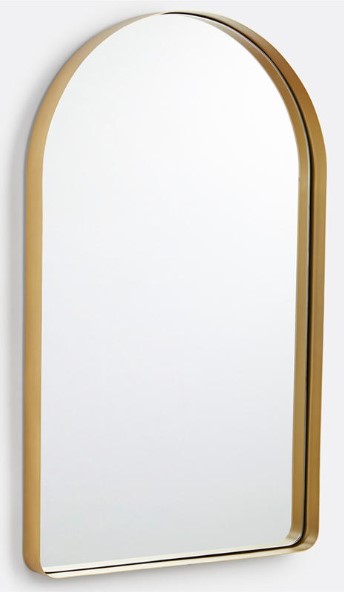 ESPEJO MOD. ARCO MARCO DE ALUMINIO DORADO LWM0940-7-2B-DR (60 x 90cm)