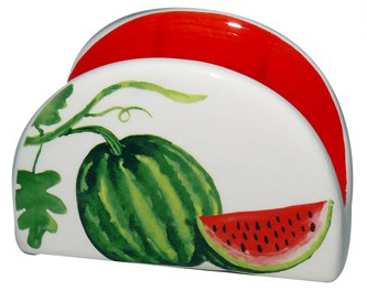 PORTA SERVILLETAS DISENO SANDIA 921760 (11.5 x 7cm)