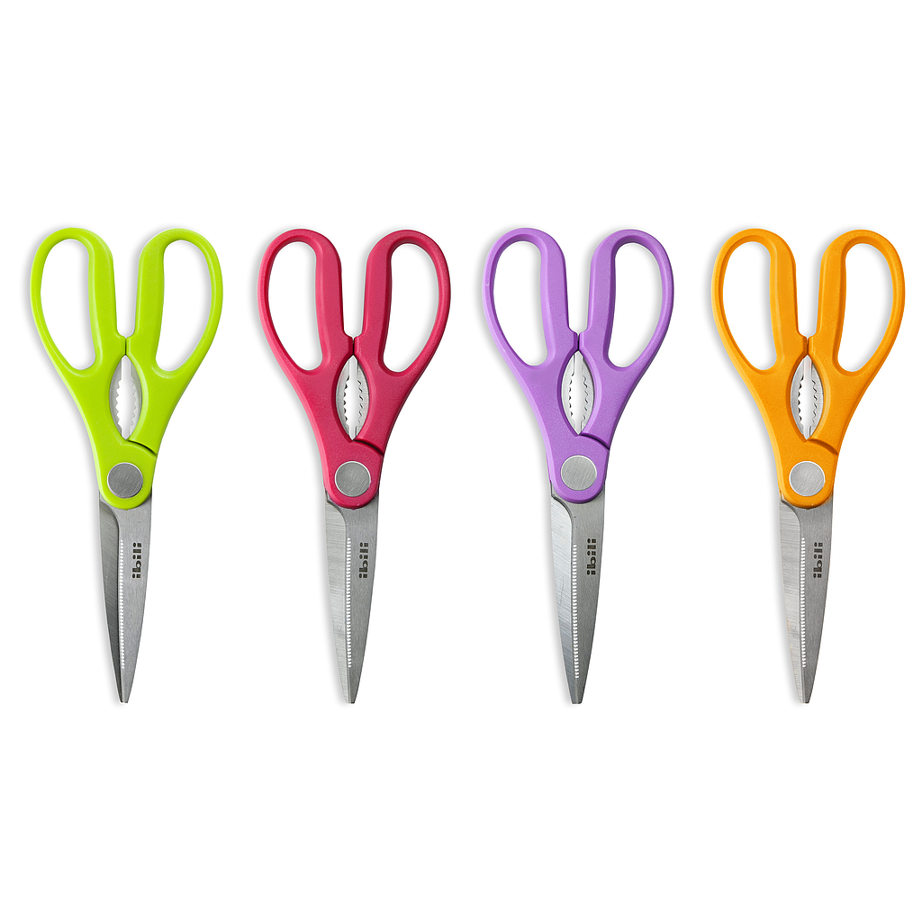 TIJERA DE COCINA COLORES IB 704904C
