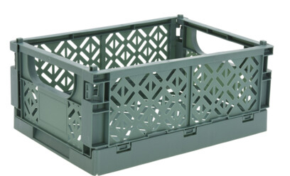 CAJA ORGANIZADORA DESPLEGABLE VERDE 101001140VD (23.5 x 35 x 13.7cm)