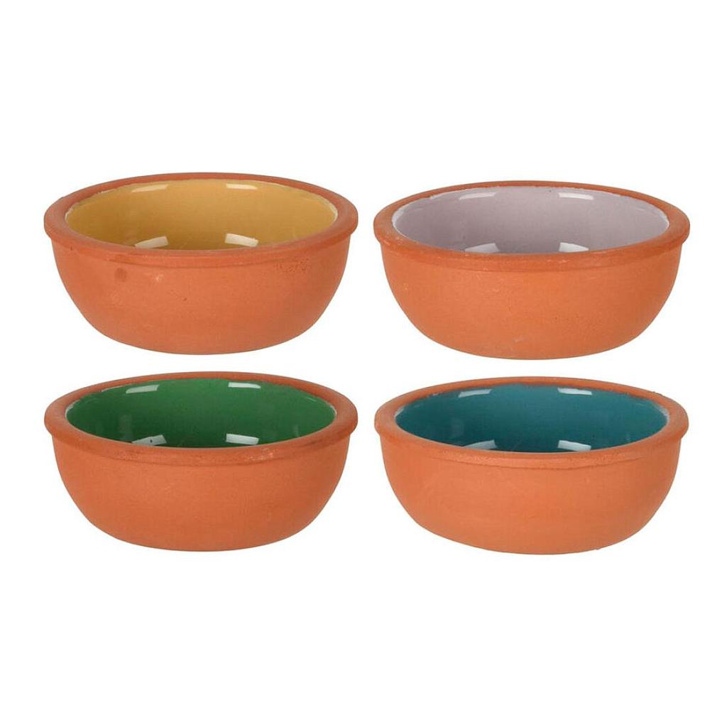 SET FUENTES PARA PICADITAS VARIOS COLORES 384000070 4PZS (150ml)