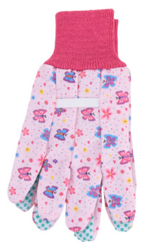 GUANTES JARDINERIA MARIPOSAS NINOS CK9910070MR