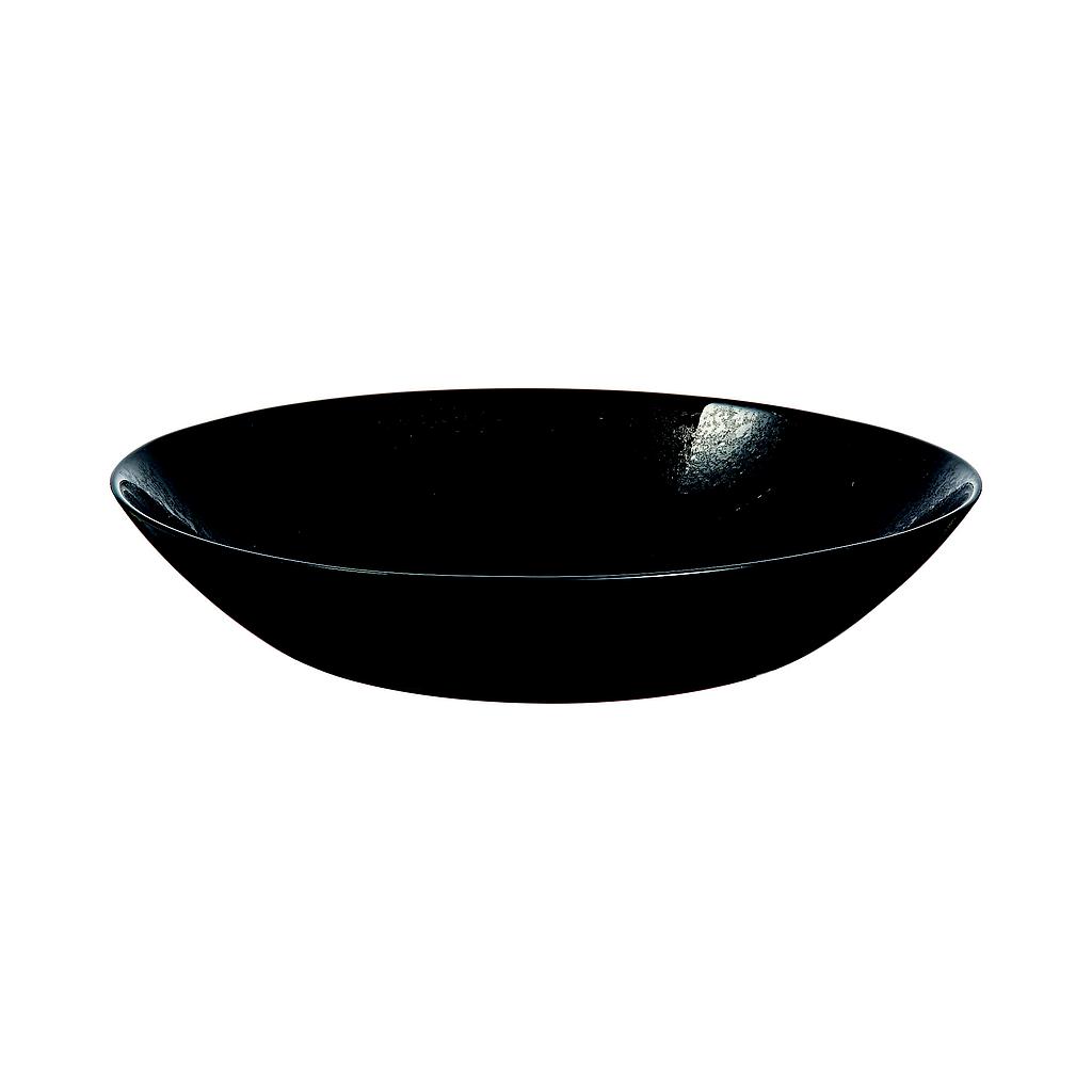 PLATO HONDO DIANA NEGRO V0123 (20cm)